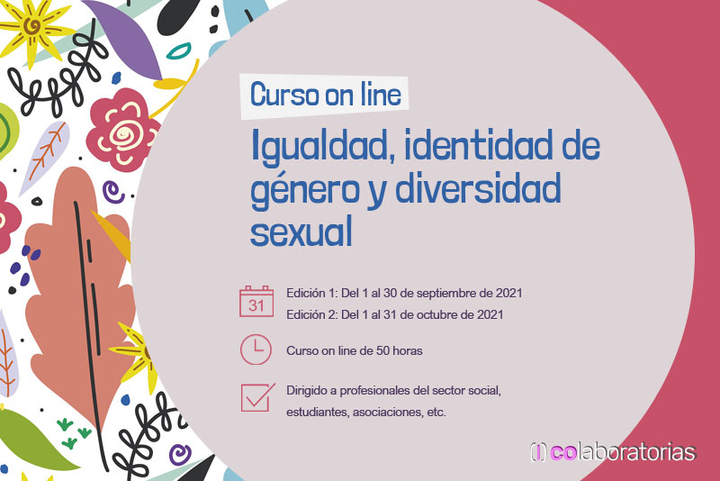 Curso on line Igualdad, identidad de género y diversidad sexual